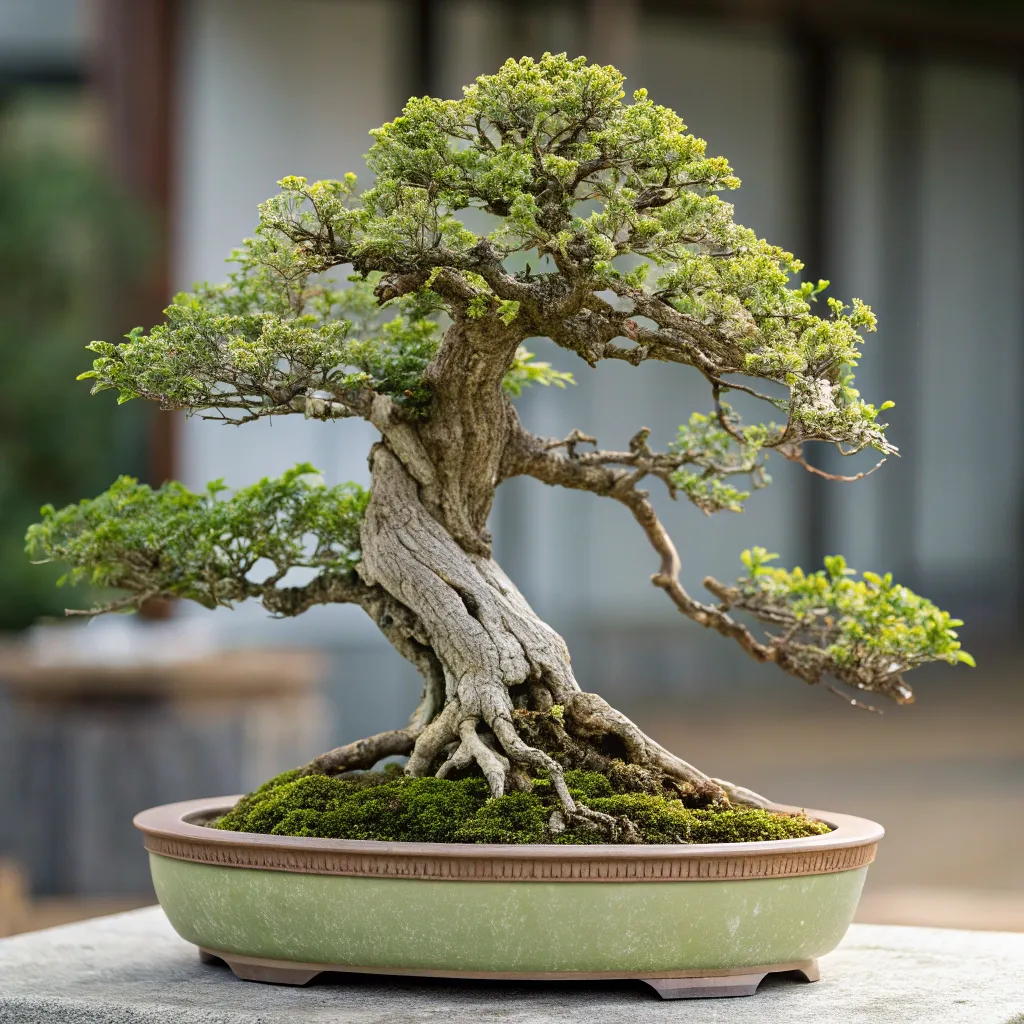 Intricate Bonsai Tree