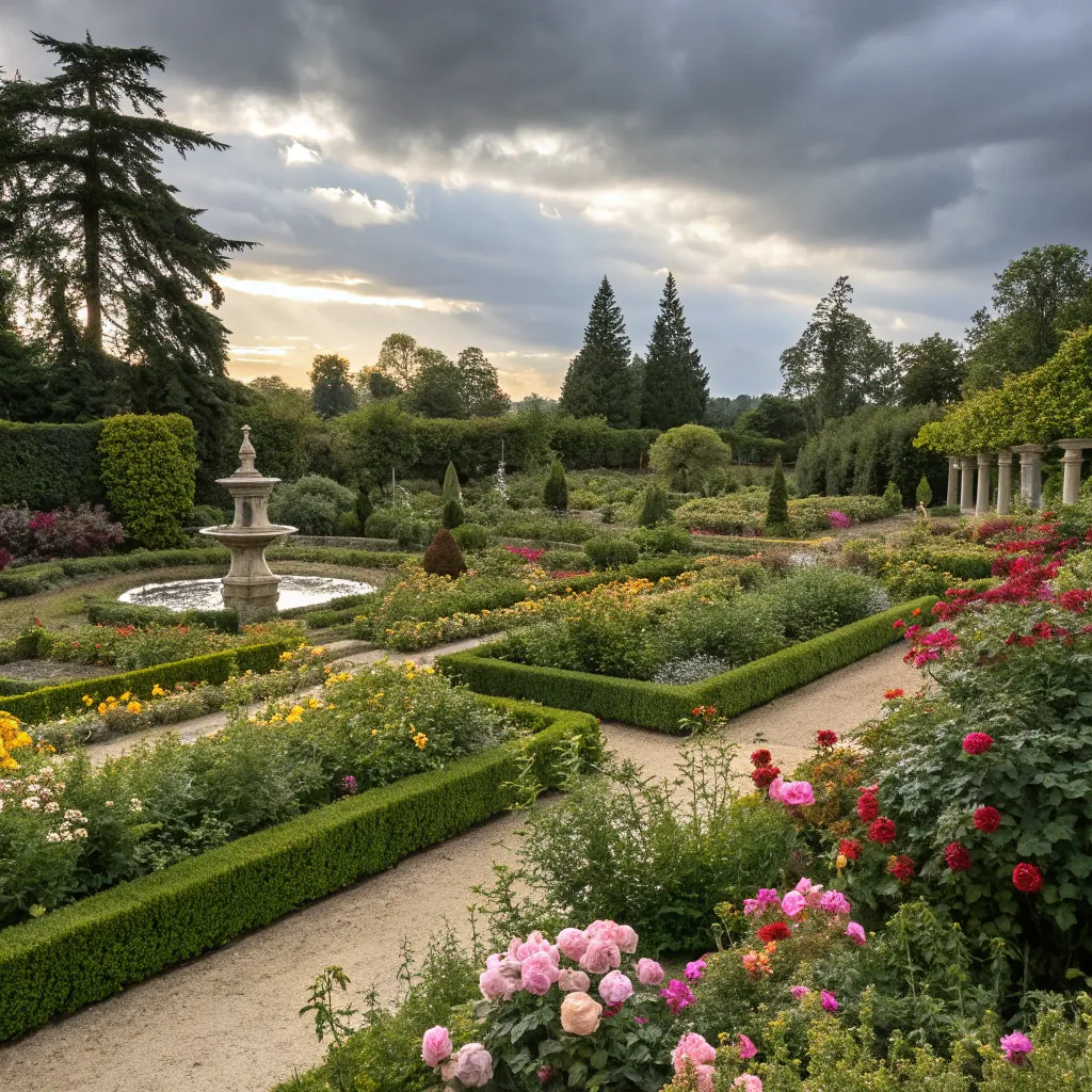 Sophia Bennett's flourishing garden